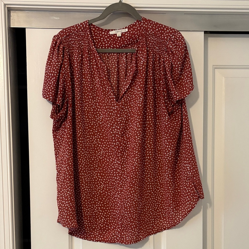 Women's mauve/pink Patterned Top